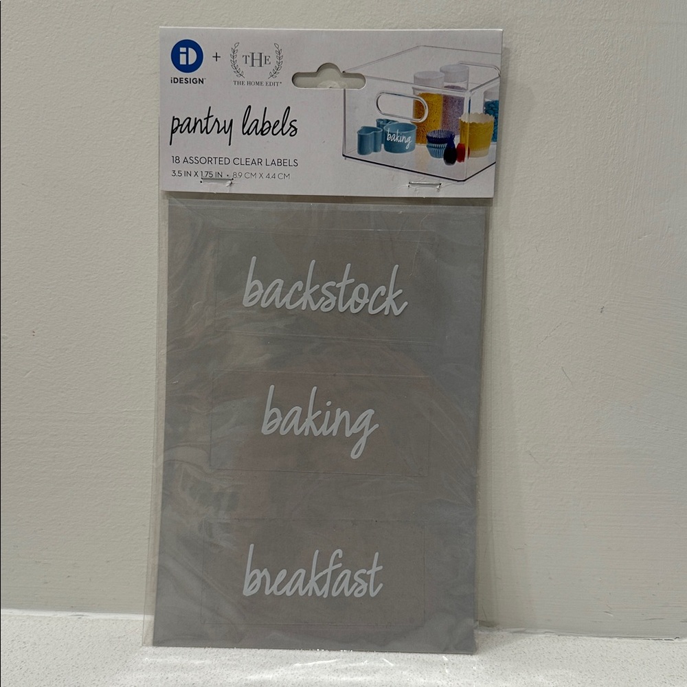 The Home Edit Pantry Organization Labels